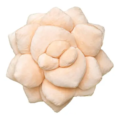 Green Philosophy Co. Succulent Pillow - Blush Peach