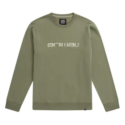 (S, Green) Animal Mens Driver Organic Sweatshirt