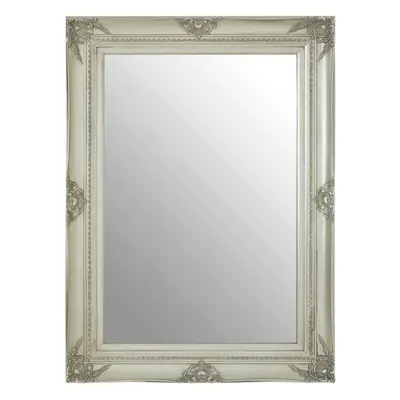 Premier Housewares Wall Mirror / Mirrors For Garden / Bathroom / Living Room Antique Effect Rect