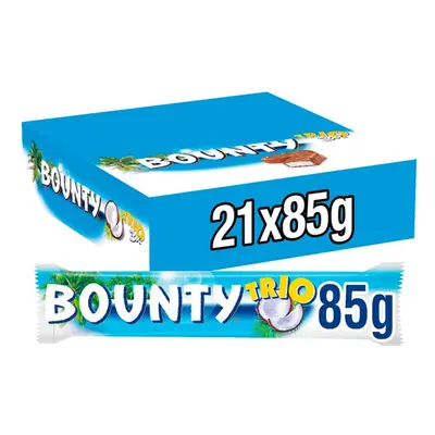 Bounty Coconut Milk Chocolate Trio Bar 85g