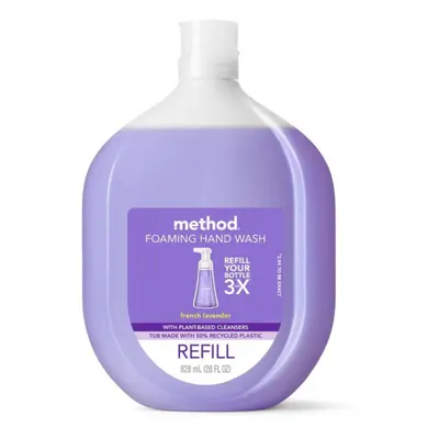 Method Foaming Hand Soap Refill French Lavender Ounce pack