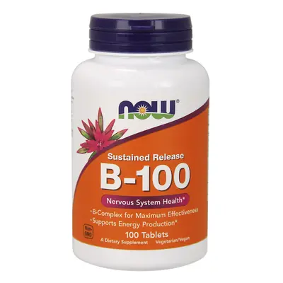 Now Foods, B-100, Sustained Release, Tablets