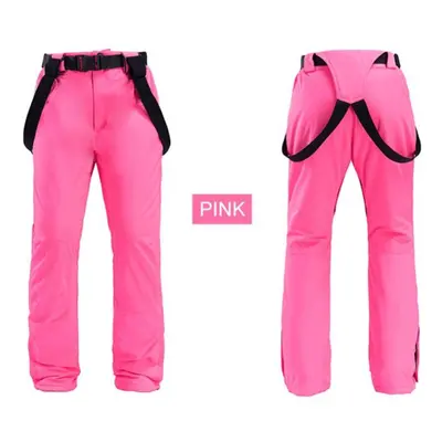 (pink, 2XL) Fashion Ski Pants Snowboard Pants Sallopettes Ski Snowboard Tbf Snow Sallopetts Ski