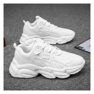 (white, 44) Tuinanle Shoes Men Sneakers Male Casual Shoes High Quality Breathable Shoes Fashion 