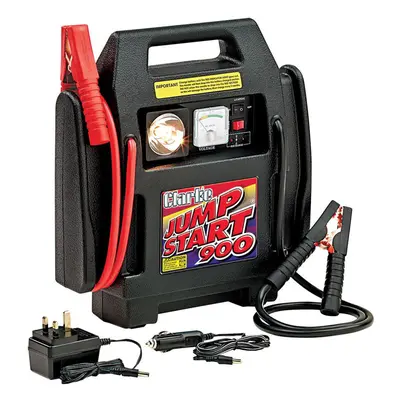 CLARKE JUMP STARTER 12V 900A BATTERY BOOSTER & LIGHT & 12V SOCKET JS900