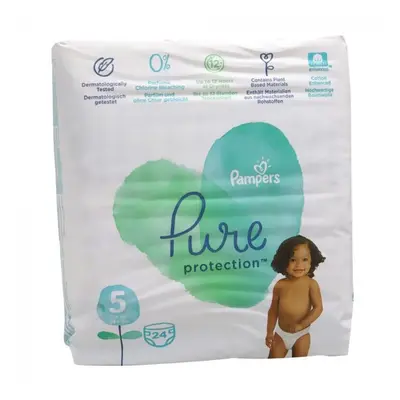 Pampers Pure Protection Diaper Size 11+ kg - Pack of 24's, Baby Diapers