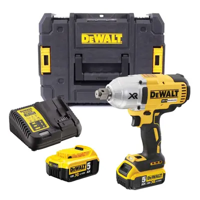 Dewalt DCF897P2 18v XR Mid Torque Brushless Compact Impact Wrench 3/4" - x 5ah