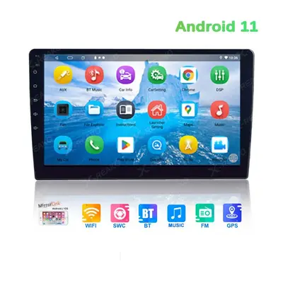 (as the picture, 10&apos;&apos;/2+64) Reakosound Andriod 2 Din 2gb+64gb Gps Navigation Universal