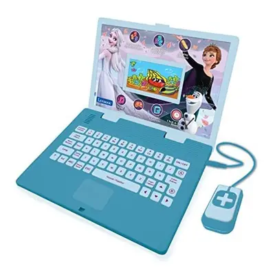 Lexibook Frozen Educational and Bilingual Laptop French/English - Toy for Child Kid (Boys & Girl