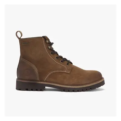 (UK 10, Cognac) Barbour FOGGY Mens Derby Boots Cognac