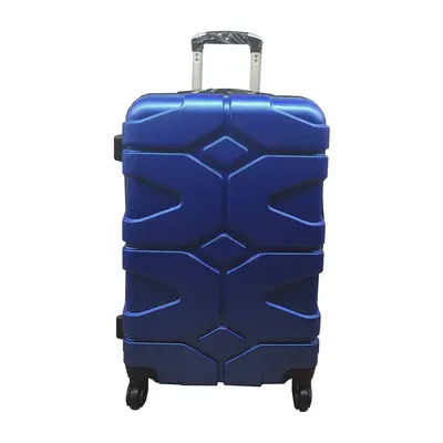 (Blue, Medium) Hampton & Stewart Hard Shell Extra Large Suitcase