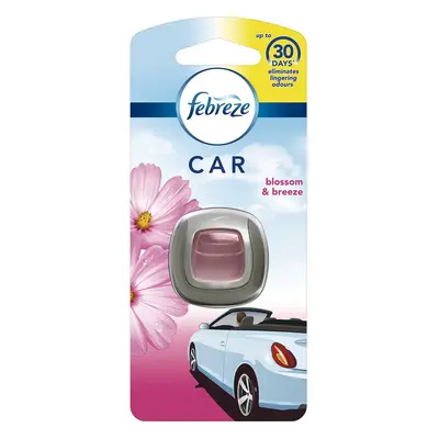 Car Clip Air Freshener, Odour Eliminator, Blossom & Breeze, Count