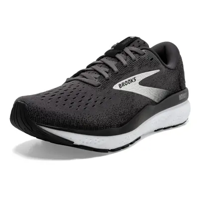 Brooks Womens Ghost Neutral Running Shoe - Black/Grey/White - Medium