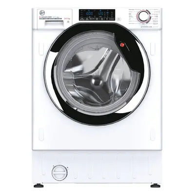 Hoover HBDODS695TAMCE80 Built In Washer Dryer 9Kg rpm White / Chrome D