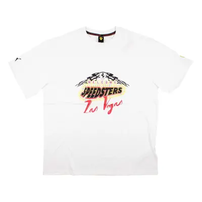 (S) Ferrari Race Garage Crew Las Vegas Tee (White)