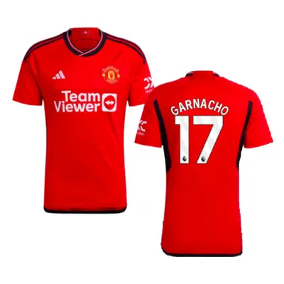 (S) Man Utd Home Shirt (Garnacho 17)