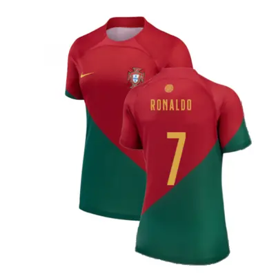 (XL) Portugal Home Shirt (Ladies) (Ronaldo 7)