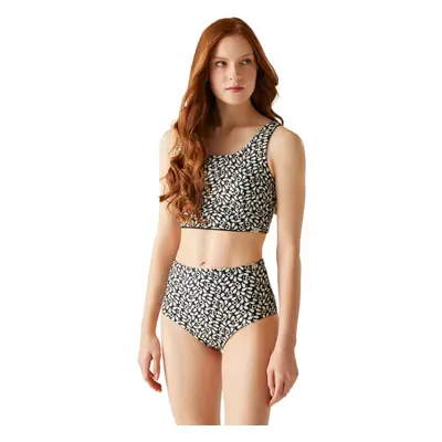 (8 UK, Black) Regatta Womens/Ladies Orla Kiely Jasmine Flower Reversible Bikini