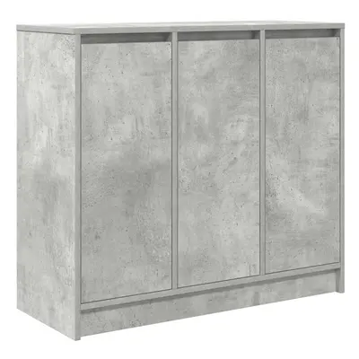 vidaXL Sideboard Concrete Grey 85x34x76 cm Engineered Wood storage cabinet