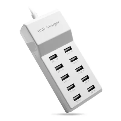 (EU Plug) Port USB Tablet Charger Plug 5V 2.4A Wall Charger Hubs for Huawei Tablets Phone Pad Fa