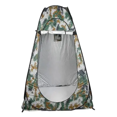 (Camouflage Color) Portable Outdoor persons Folding x x 195cm Shower Tent Shelter Window + Bag