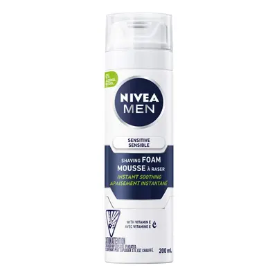 Nivea Men's 6.7-ounce Sensitive Shaving Foam Pack of