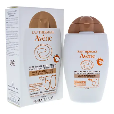 Avene Tinted Mineral Fluid SPF - 1.3 oz Sunscreen