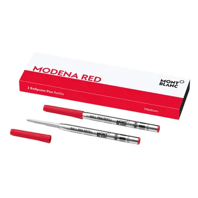 Montblanc Ballpoint Pen Refills (M) Modena Red - Refill Cartrid