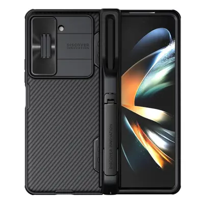 (black, Samsung Galaxy Z Fold 5) Nillkin For Samsung Galaxy Z Fold Case With Pen Slot Phone Hold