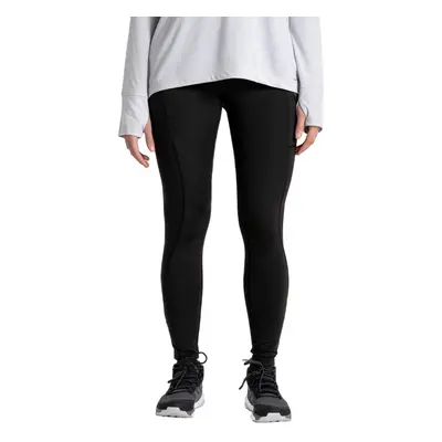 (18 UK R, Black) Craghoppers Womens/Ladies Kiwi Pro Plain Leggings