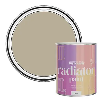 Cream Heat Resistant Radiator Paint in Matt Finish - Featherstone 750ml (SHDRCT1141)