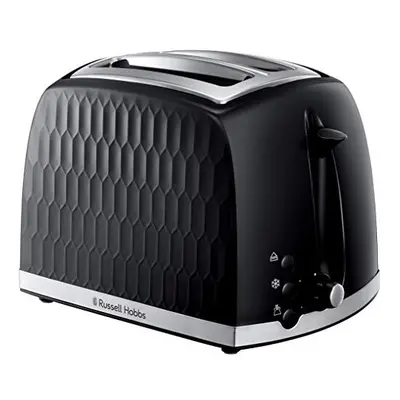 26061 Slice Toaster - Contemporary Honeycomb Design with Extra Wide Slots and High Lift Feature,