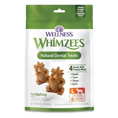 WHIMZEES Natural Dental Dog Treats, Hedgehog Large