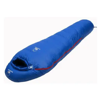 (blue, S) Very Warm White Goose Down Filled Adult Mummy Style Sleeping Bag Fit For Winter Therma