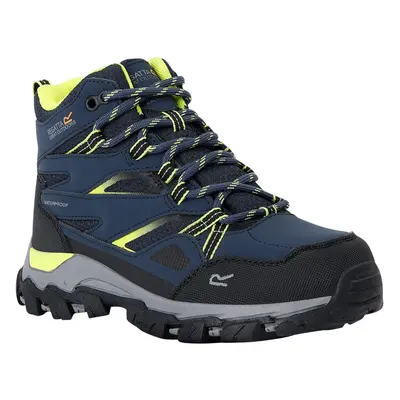 (5 UK, Navy/Lime Punch) Regatta Childrens/Kids Holcombe III Walking Boots