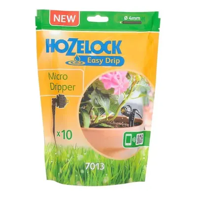 10 x Hozelock Easy Micro Dripper for Watering Pots, Containers & Hanging Baskets