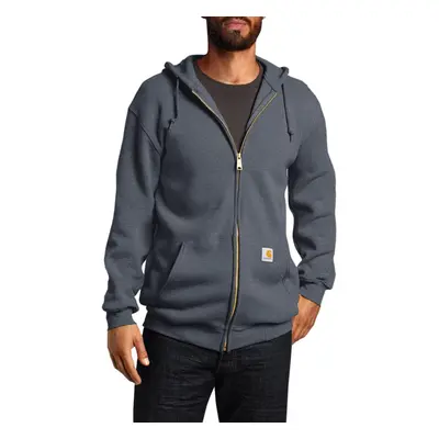 Carhartt Men's Loose Fit Midweight Full-Zip Sweatshirt Charcoal Heather XX-Large Tall