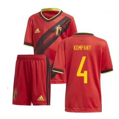 (4-5 Years) Belgium Home Adidas Mini Kit (KOMPANY 4)