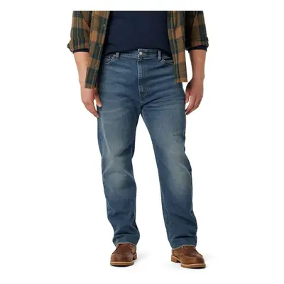 Levi Strauss Signature Gold Men's Regular Fit Flex Jeans Mountain Mist 46W x 30L Big Tall