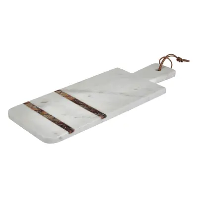 Premier Housewares White / Brown Forest Marble Paddle Board