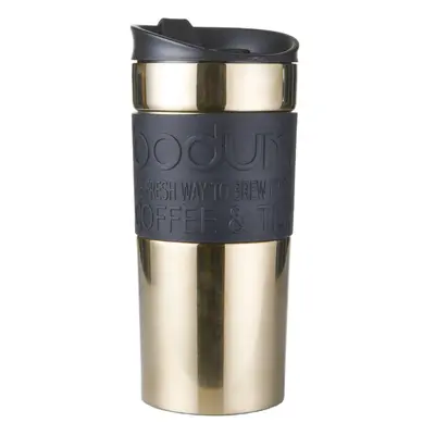 Bodum Stainless Steel Travel Mug, Gold