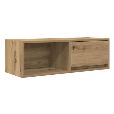 (artisan oak, pcs/ cm) vidaXL TV Cabinet Sonoma Oak 80x31x25.5 cm Engineered Wood TV bench