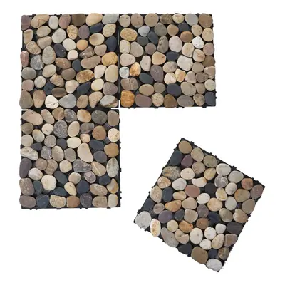 (#3) Pcs Interlocking Stone Deck Tiles