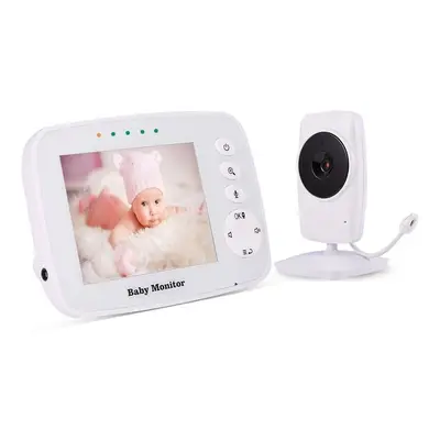 (US Plug) 3.2 Inch LCD Wireless Video Baby Monitor Camera Two Way Audio Talk Night Vision Survei