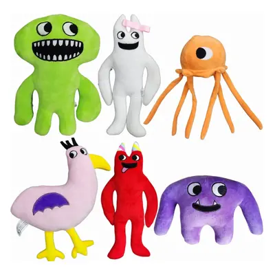 (6PCS/SET 01) Garten of banban -Kids Plush Toy Stuffed Soft Doll