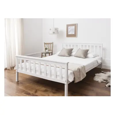 Double Dorset Bed in White