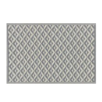 Outdoor Area Rug x cm Grey BIHAR