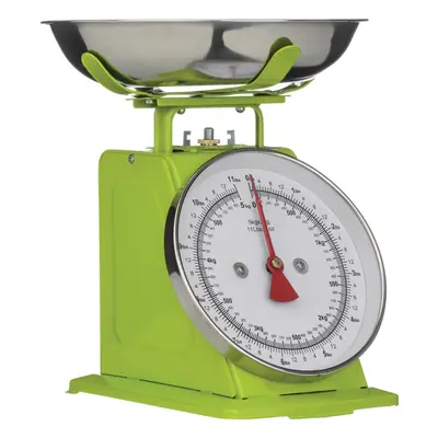 Premier Housewares Lime Green Standing Kitchen Scale Lime - 5kg