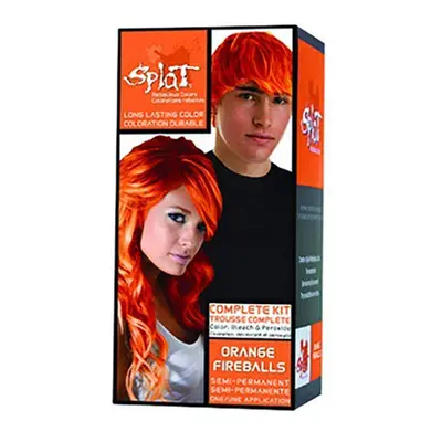 Splat | Orange Fireballs | Original Complete Hair Dye Kit