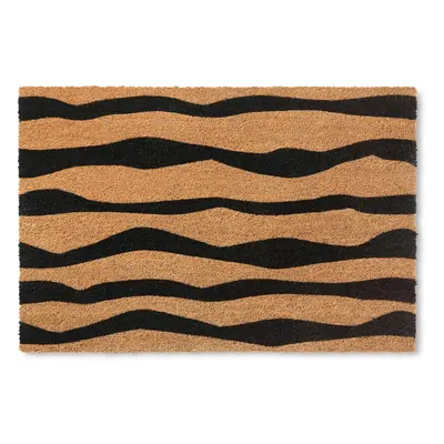 TOWN COUNTRY TERRA Ravine Abstract Mountain Door Mat Natural Coir Heavyweight NonSlip Entryway M